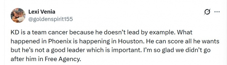 LOL赛事官网-网友：KD是毒瘤&amp;太阳的事在火箭重演 KD：你没进过更衣室怎么知道